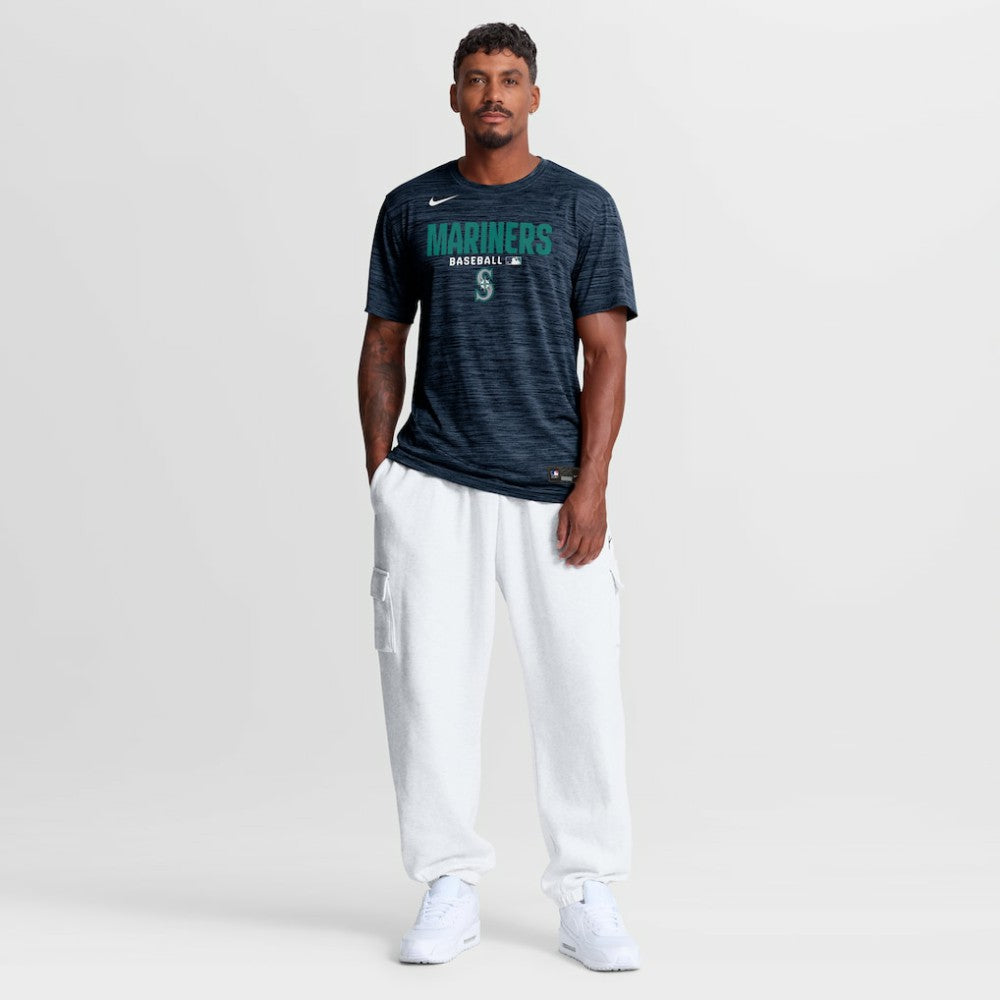 Seattle Mariners Nike Authentic Collection Velocity Dri-FIT T-Shirt - Navy - Nike Online
