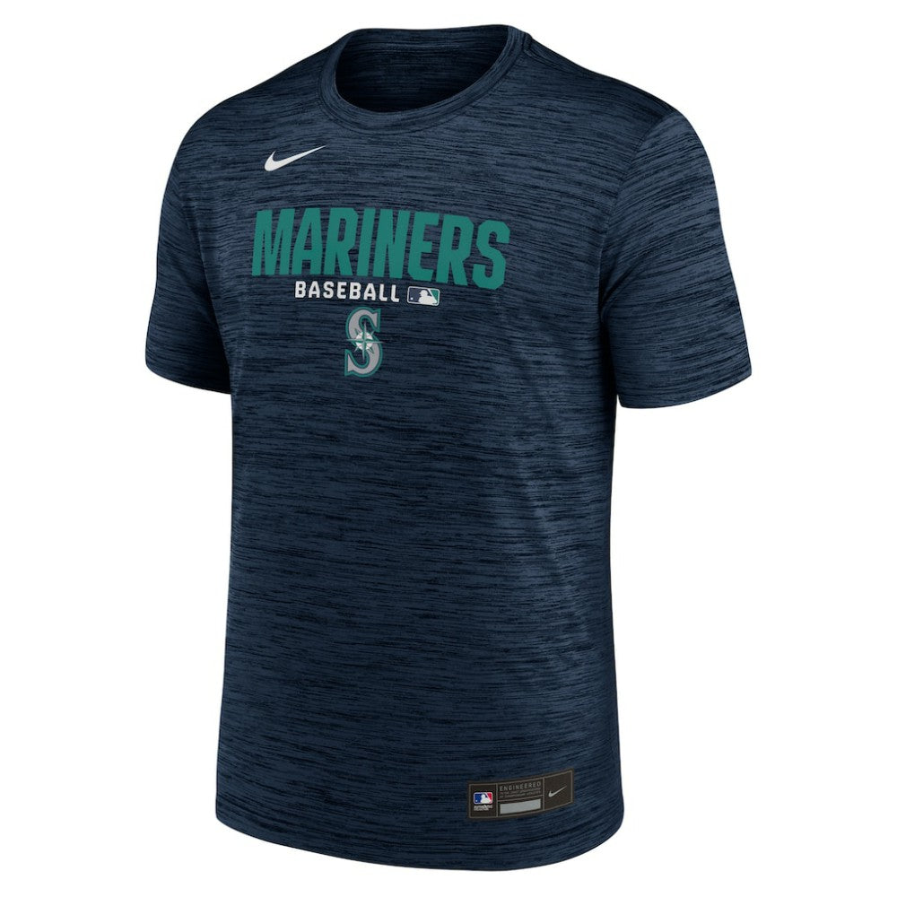 Seattle Mariners Nike Authentic Collection Velocity Dri-FIT T-Shirt - Navy - Nike Online