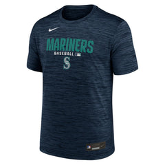 Seattle Mariners Nike Authentic Collection Velocity Dri-FIT T-Shirt - Navy - Nike Online