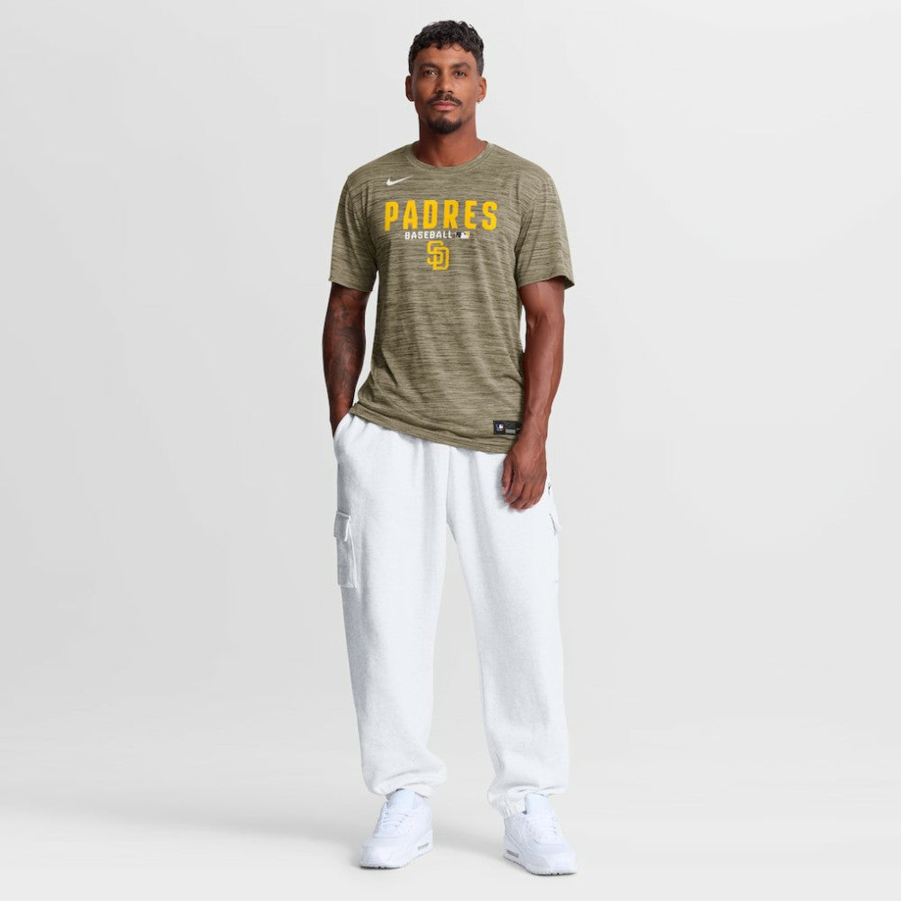 San Diego Padres Nike Authentic Collection Velocity Dri-FIT T-Shirt - Brown - Nike Lifestyle