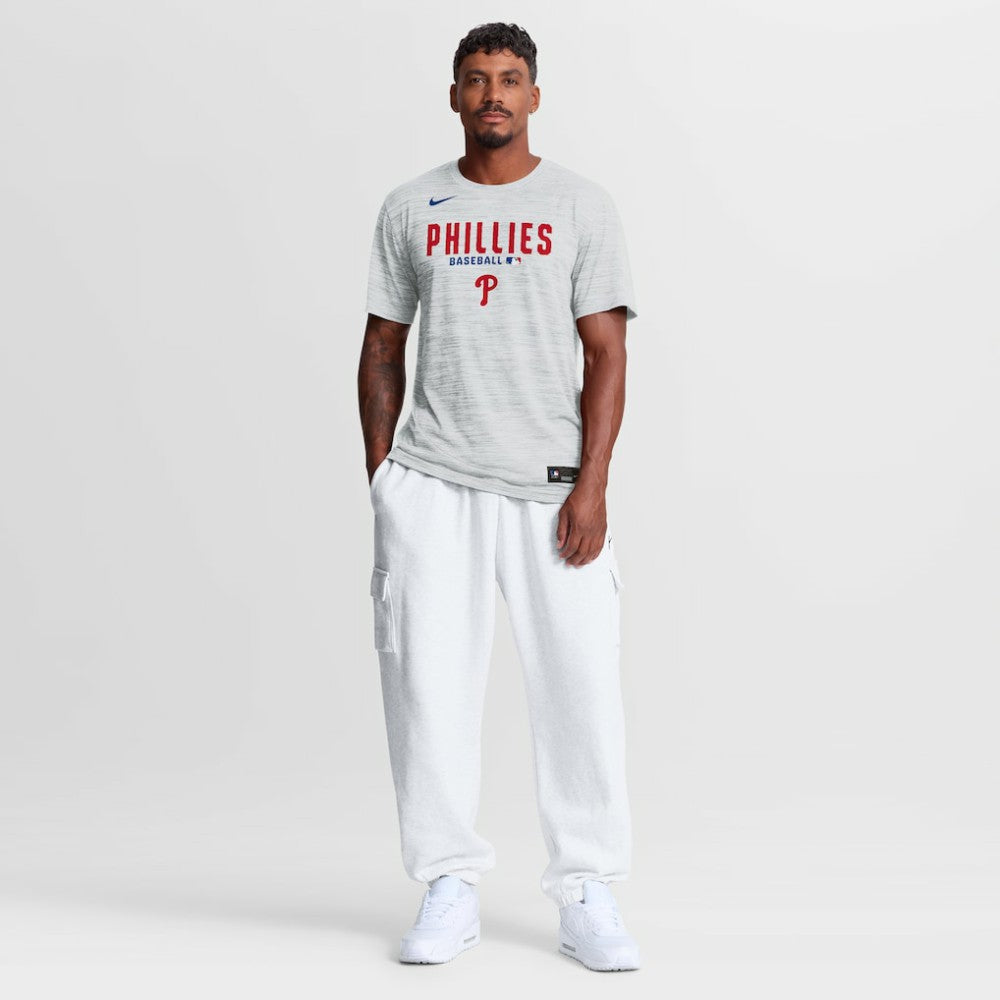 Philadelphia Phillies Nike Authentic Collection Velocity Dri-FIT T-Shirt - White - Nike Lifestyle
