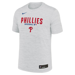 Philadelphia Phillies Nike Authentic Collection Velocity Dri-FIT T-Shirt - White - Nike Lifestyle