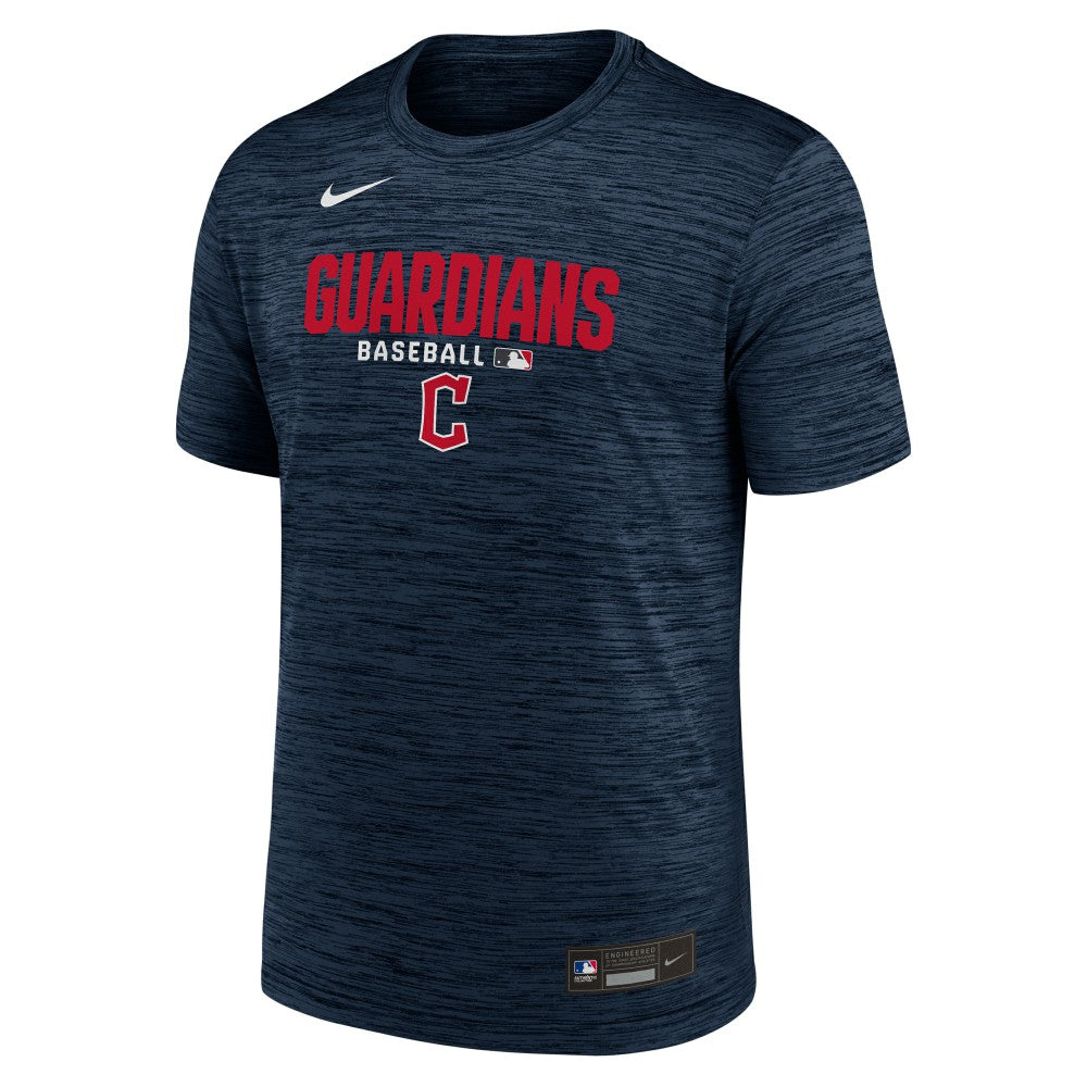 Cleveland Guardians Nike Authentic Collection Velocity Dri-FIT T-Shirt - Navy - Nike Online