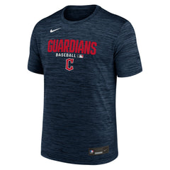 Cleveland Guardians Nike Authentic Collection Velocity Dri-FIT T-Shirt - Navy - Nike Online