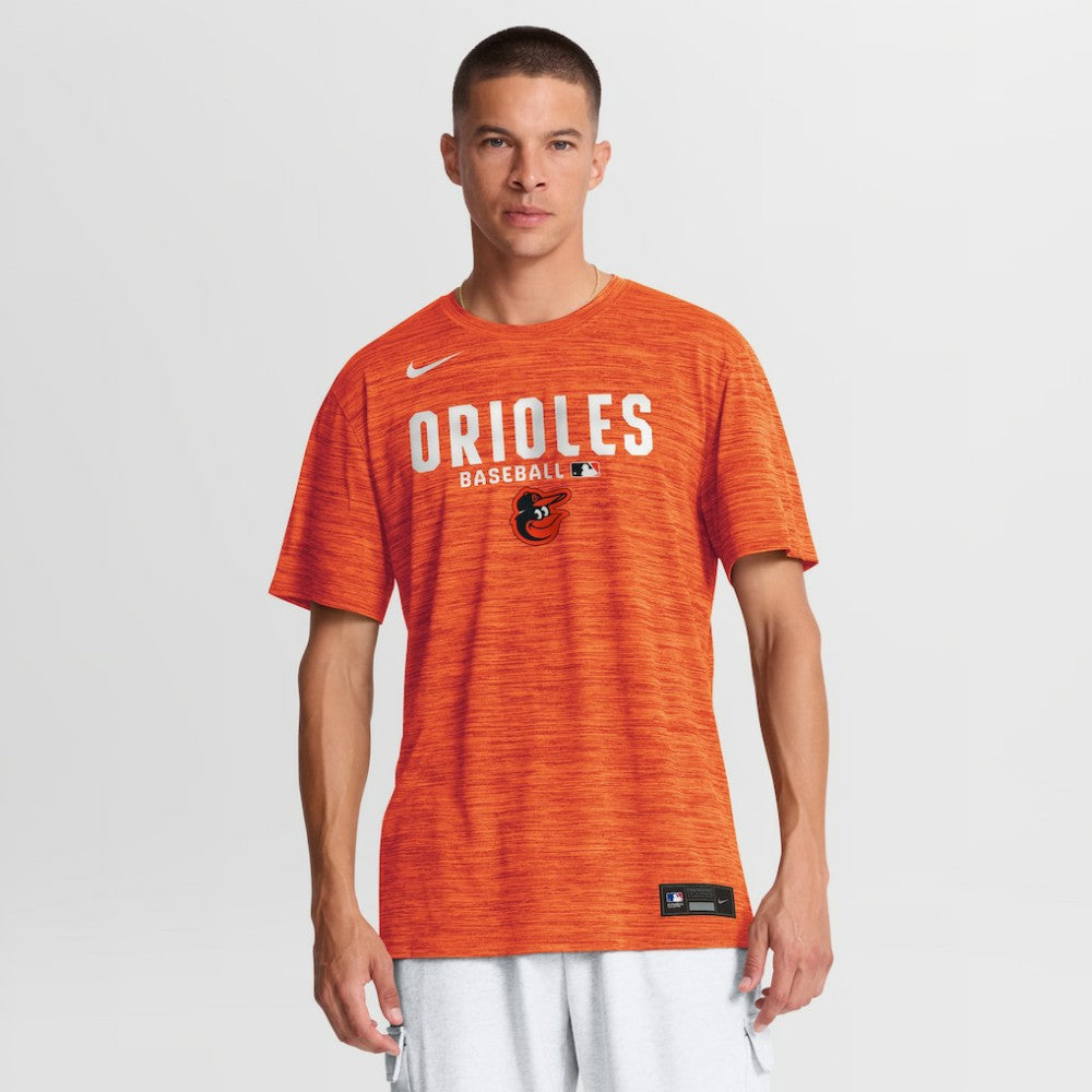 Baltimore Orioles Nike Authentic Collection Velocity Dri-FIT T-Shirt - Orange - Nike Discount