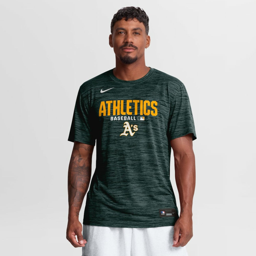 Athletics Nike Authentic Collection Velocity Dri-FIT T-Shirt - Green - Nike Online