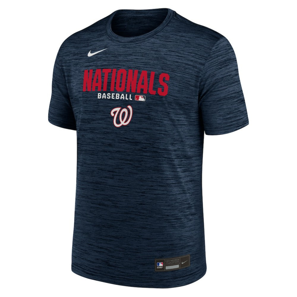 Washington Nationals Nike Authentic Collection Velocity Dri-FIT T-Shirt - Navy - Nike Sale