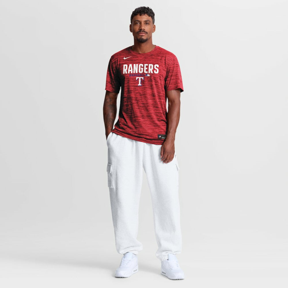 Texas Rangers Nike Authentic Collection Velocity Dri-FIT T-Shirt - Red - Nike Lifestyle
