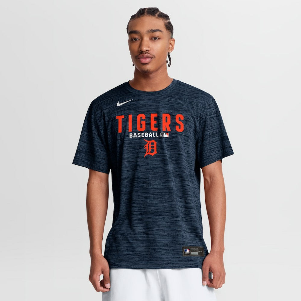 Detroit Tigers Nike Authentic Collection Velocity Dri-FIT T-Shirt - Navy - Nike Discount