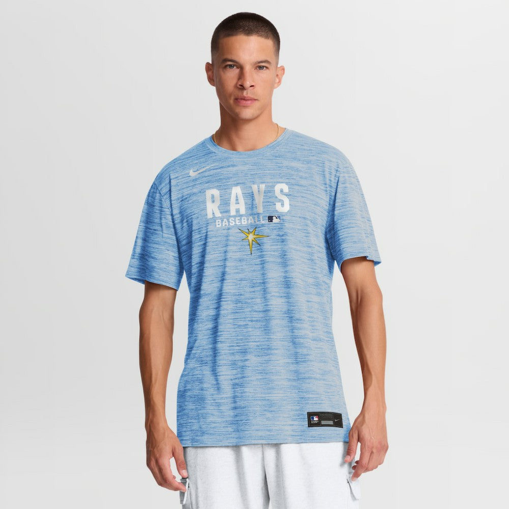 Tampa Bay Rays Nike Authentic Collection Velocity Dri-FIT T-Shirt - Light Blue - Nike Sale