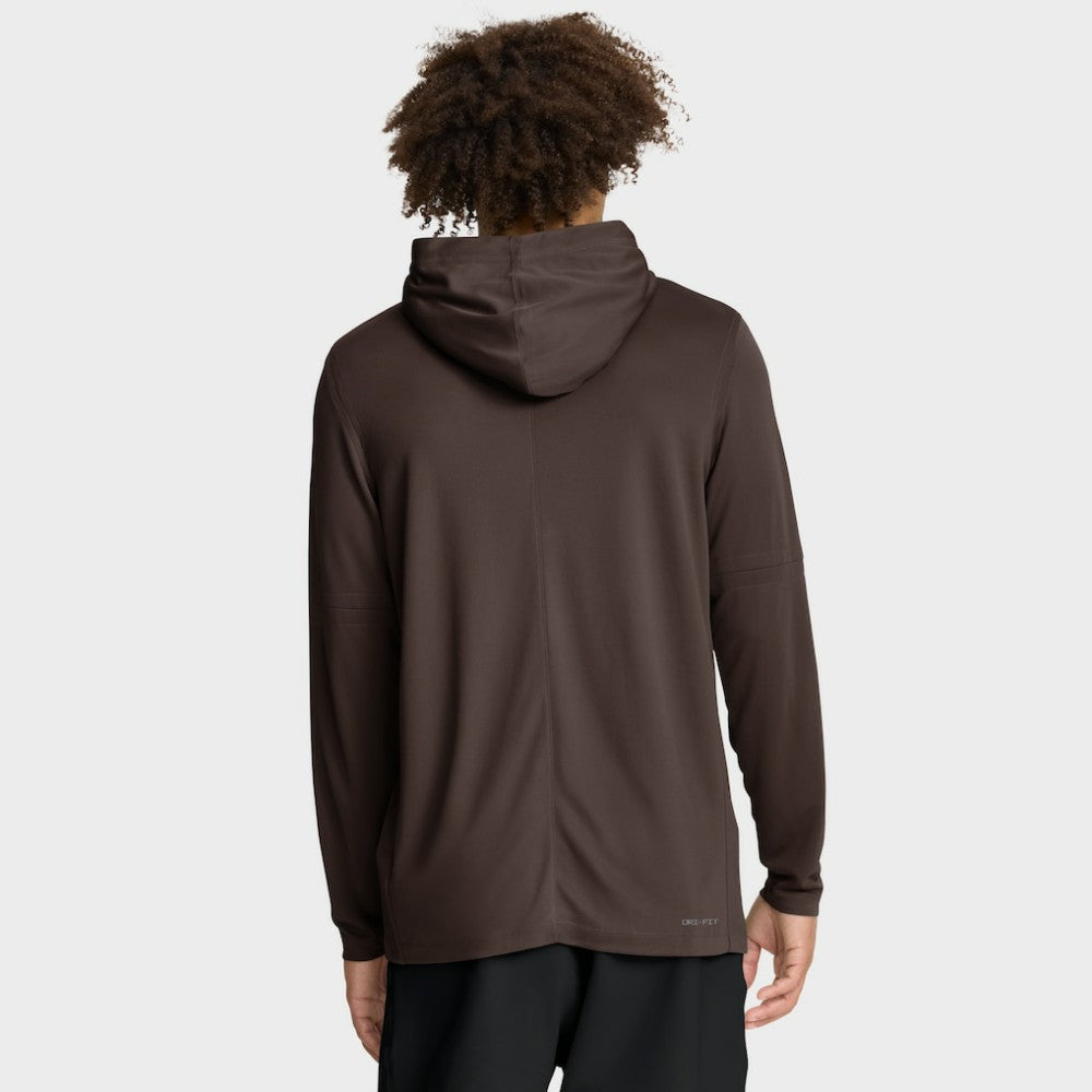 San Diego Padres Nike Authentic Collection Dri-FIT Long Sleeve Hooded T-Shirt - Brown - Nike Discount