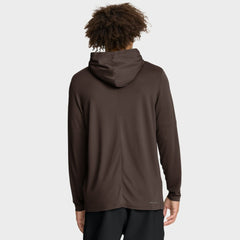 San Diego Padres Nike Authentic Collection Dri-FIT Long Sleeve Hooded T-Shirt - Brown - Nike Discount
