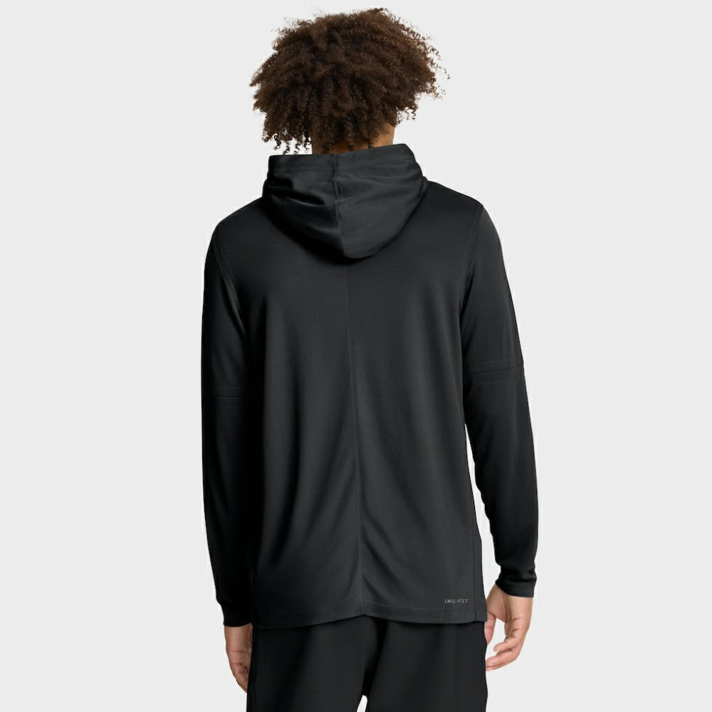 San Francisco Giants Nike Authentic Collection Dri-FIT Long Sleeve Hooded T-Shirt - Black - Nike Lifestyle