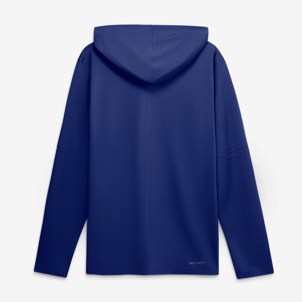 Texas Rangers Nike Authentic Collection Dri-FIT Long Sleeve Hooded T-Shirt - Royal - Nike on Sale