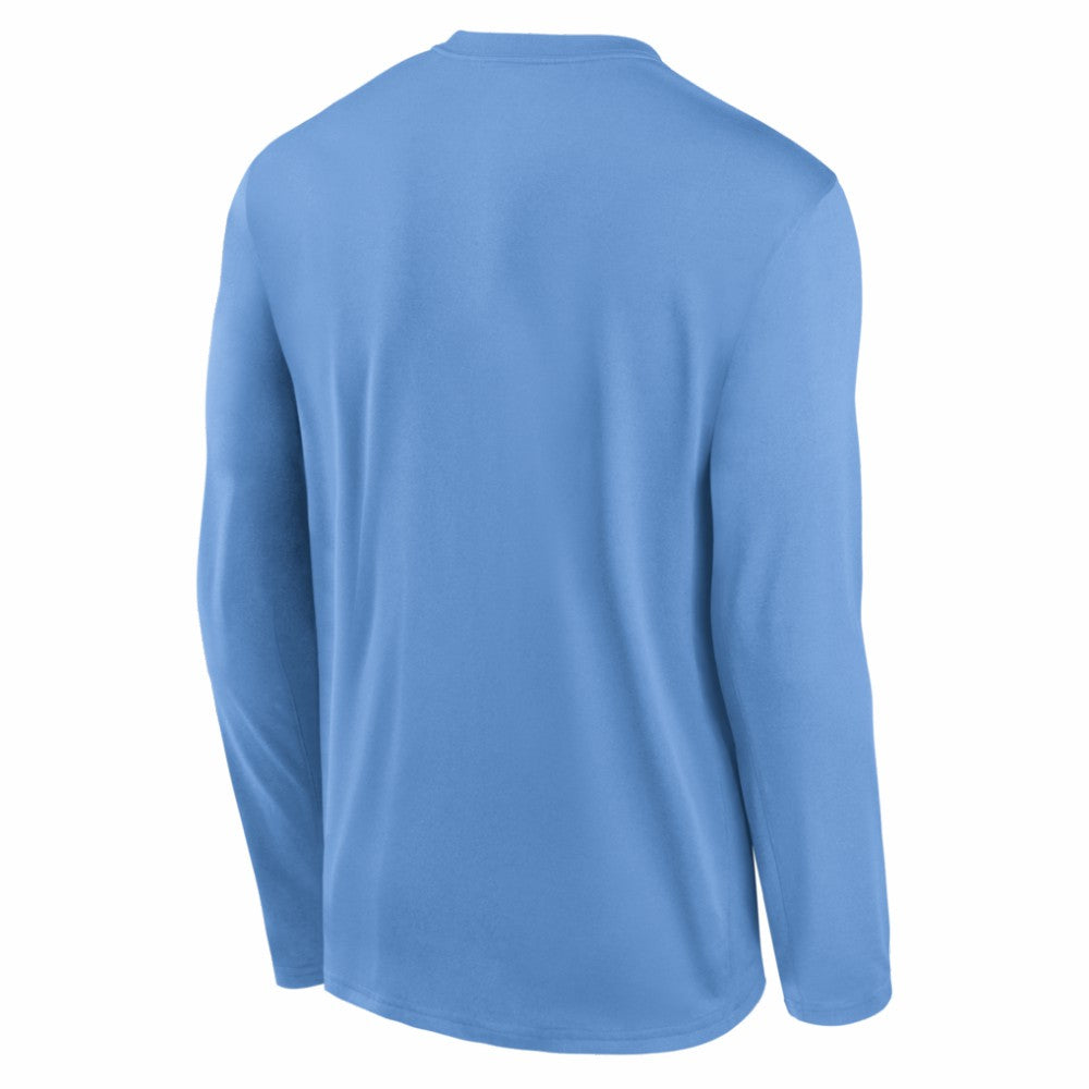 Chicago Cubs Nike Authentic Collection Legend Dri-FIT Long Sleeve T-Shirt - Light Blue - Nike Online