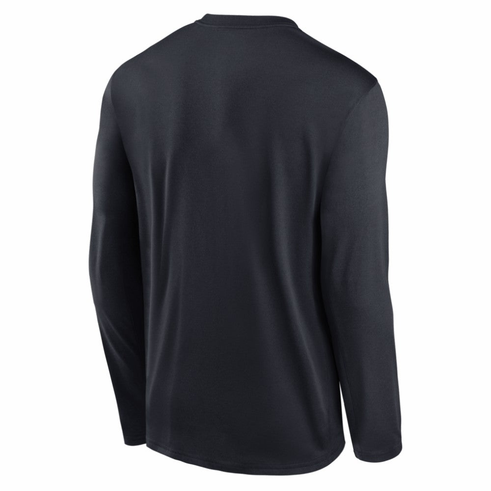 Detroit Tigers Nike Authentic Collection Legend Dri-FIT Long Sleeve T-Shirt - Navy - Nike on Sale
