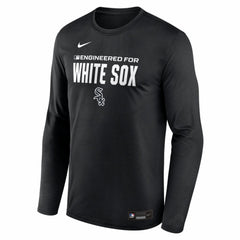 Chicago White Sox Nike Authentic Collection Legend Dri-FIT Long Sleeve T-Shirt - Black - Nike Online