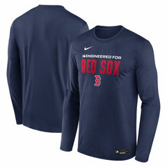 Boston Red Sox Nike Authentic Collection Legend Dri-FIT Long Sleeve T-Shirt - Navy - Nike on Sale