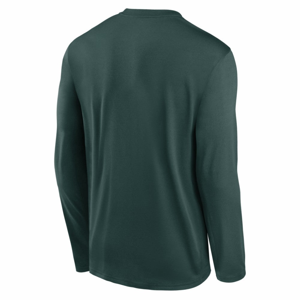 Athletics Nike Authentic Collection Legend Dri-FIT Long Sleeve T-Shirt - Green - Nike Online