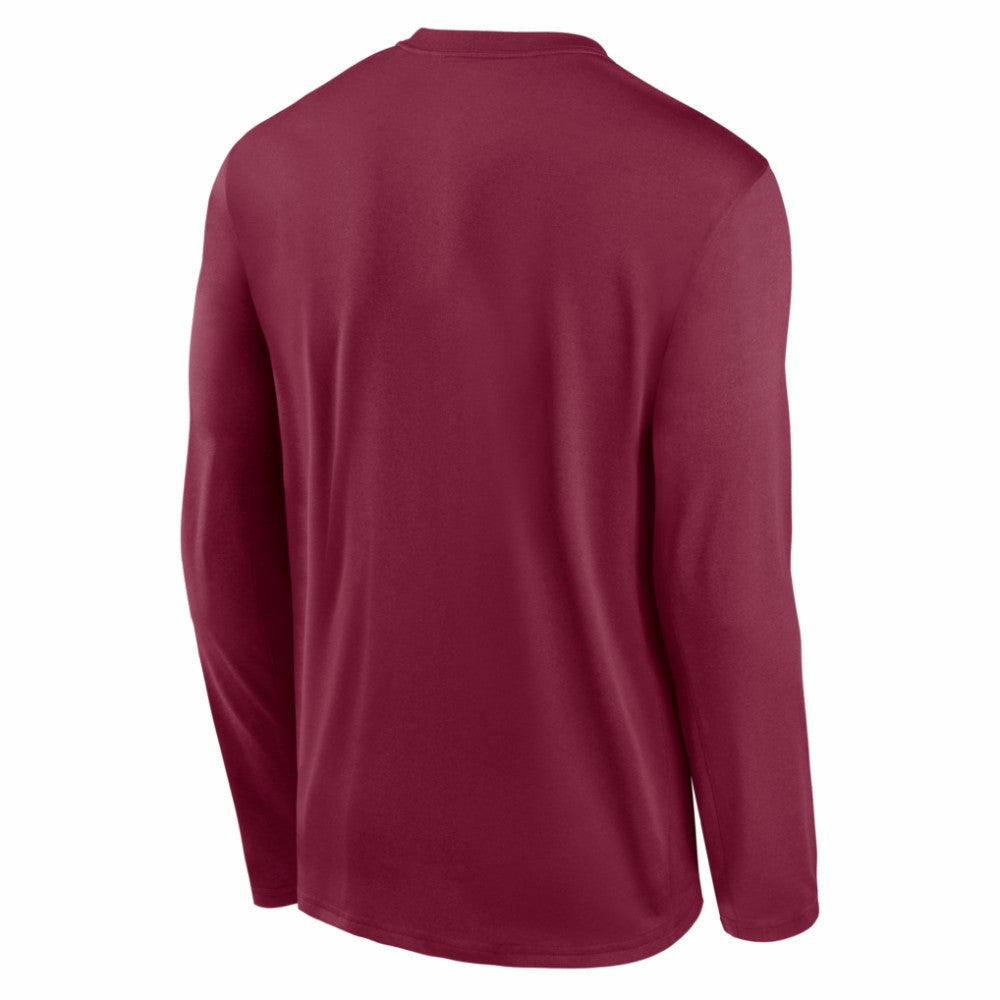 Philadelphia Phillies Nike Authentic Collection Legend Dri-FIT Long Sleeve T-Shirt - Burgundy - Nike Sale