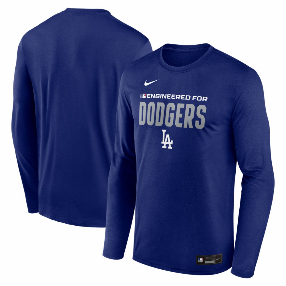 Los Angeles Dodgers Nike Authentic Collection Legend Dri-FIT Long Sleeve T-Shirt - Royal - Nike Sale