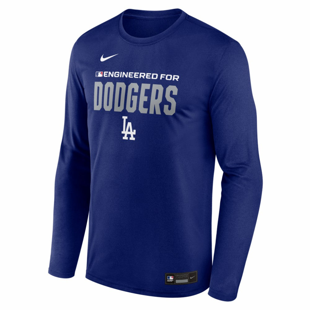 Los Angeles Dodgers Nike Authentic Collection Legend Dri-FIT Long Sleeve T-Shirt - Royal - Nike Sale