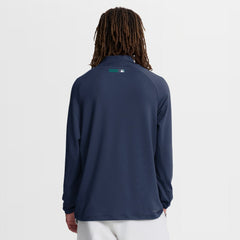 Seattle Mariners Nike Authentic Collection Dri-FIT Raglan Half-Zip Pullover - Navy - Nike Online