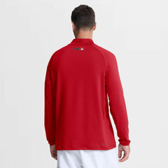 Washington Nationals Nike Authentic Collection Dri-FIT Raglan Half-Zip Pullover - Red - Nike Discount