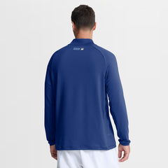 Kansas City Royals Nike Authentic Collection Dri-FIT Raglan Half-Zip Pullover - Royal - Nike Lifestyle