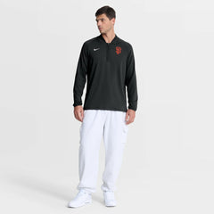 San Francisco Giants Nike Authentic Collection Dri-FIT Raglan Half-Zip Pullover - Black - Nike Sale