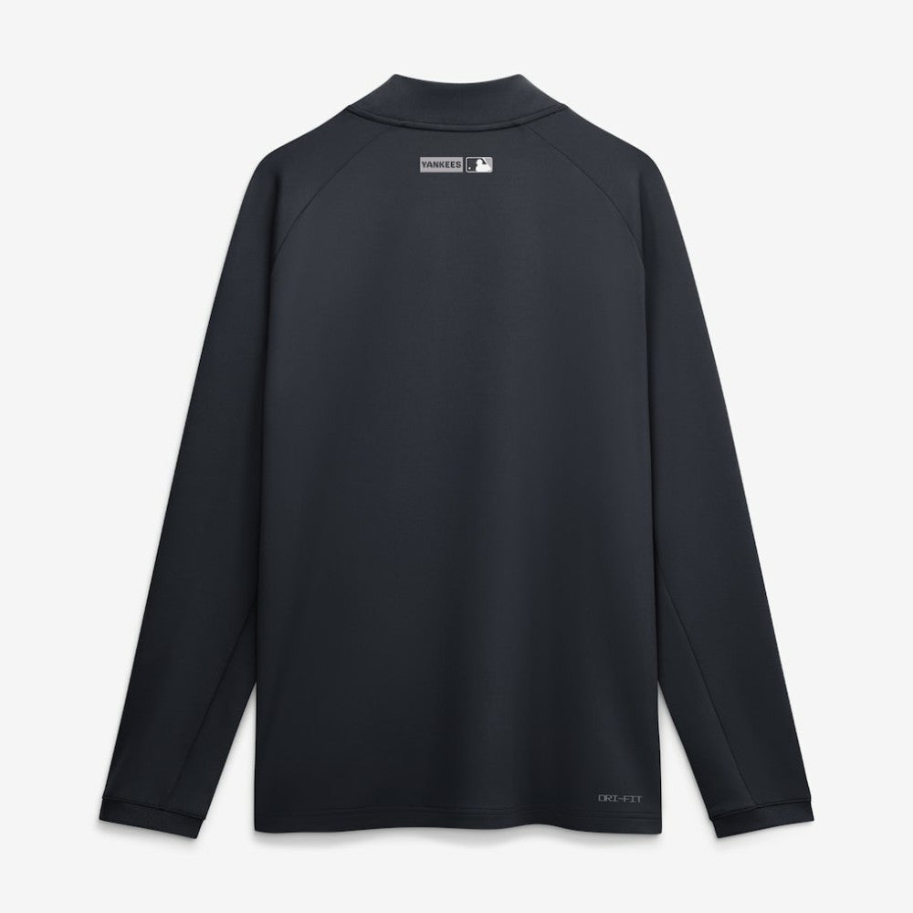 New York Yankees Nike Authentic Collection Dri-FIT Raglan Half-Zip Pullover - Navy - Nike on Sale