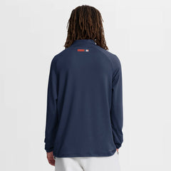 Houston Astros Nike Authentic Collection Dri-FIT Raglan Half-Zip Pullover - Navy - Nike on Sale