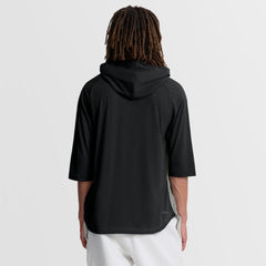 Arizona Diamondbacks Nike Authentic Collection Flux Dri-FIT Raglan 3/4-Sleeve Hooded T-Shirt - Gray - Nike Lifestyle