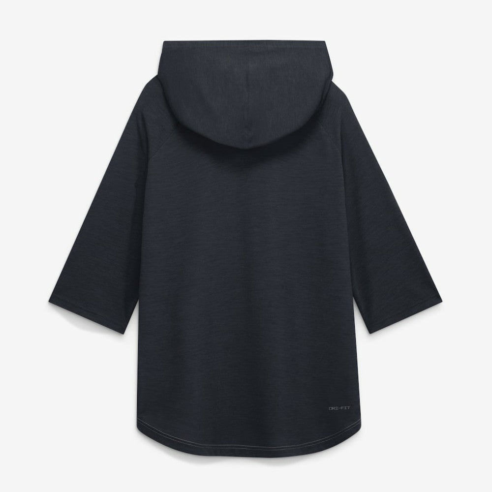 Washington Nationals Nike Authentic Collection Flux Dri-FIT Raglan 3/4-Sleeve Hooded T-Shirt - Gray - Nike Discount