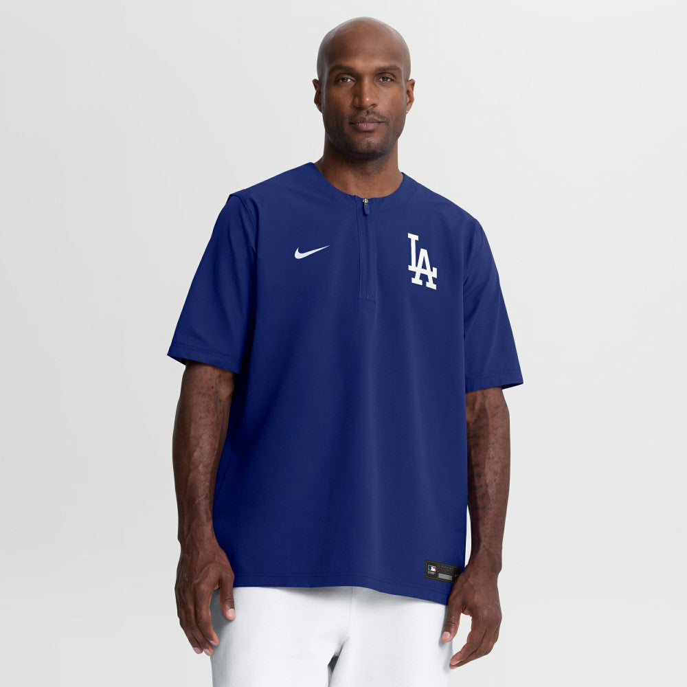 Los Angeles Dodgers Nike Authentic Collection Dri-FIT Quarter-Zip Windshirt - Royal - Nike on Sale