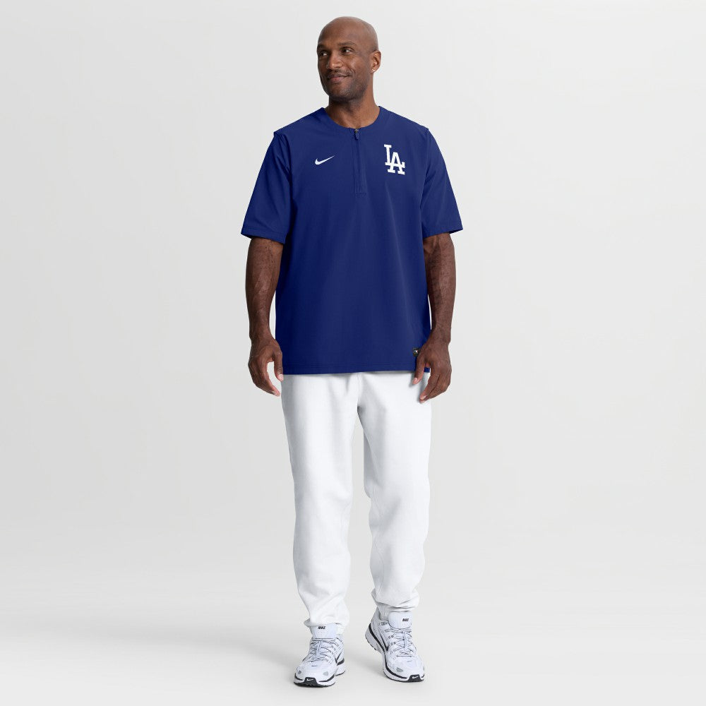 Los Angeles Dodgers Nike Authentic Collection Dri-FIT Quarter-Zip Windshirt - Royal - Nike on Sale