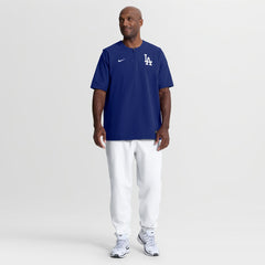 Los Angeles Dodgers Nike Authentic Collection Dri-FIT Quarter-Zip Windshirt - Royal - Nike on Sale