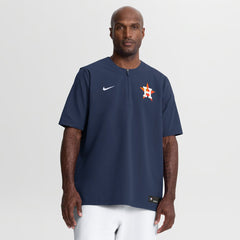 Houston Astros Nike Authentic Collection Dri-FIT Quarter-Zip Windshirt - Navy - Nike Lifestyle