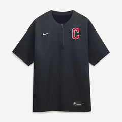 Cleveland Guardians Nike Authentic Collection Dri-FIT Quarter-Zip Windshirt - Navy - Nike Online