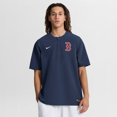 Boston Red Sox Nike Authentic Collection Dri-FIT Quarter-Zip Windshirt - Navy - Nike Sale