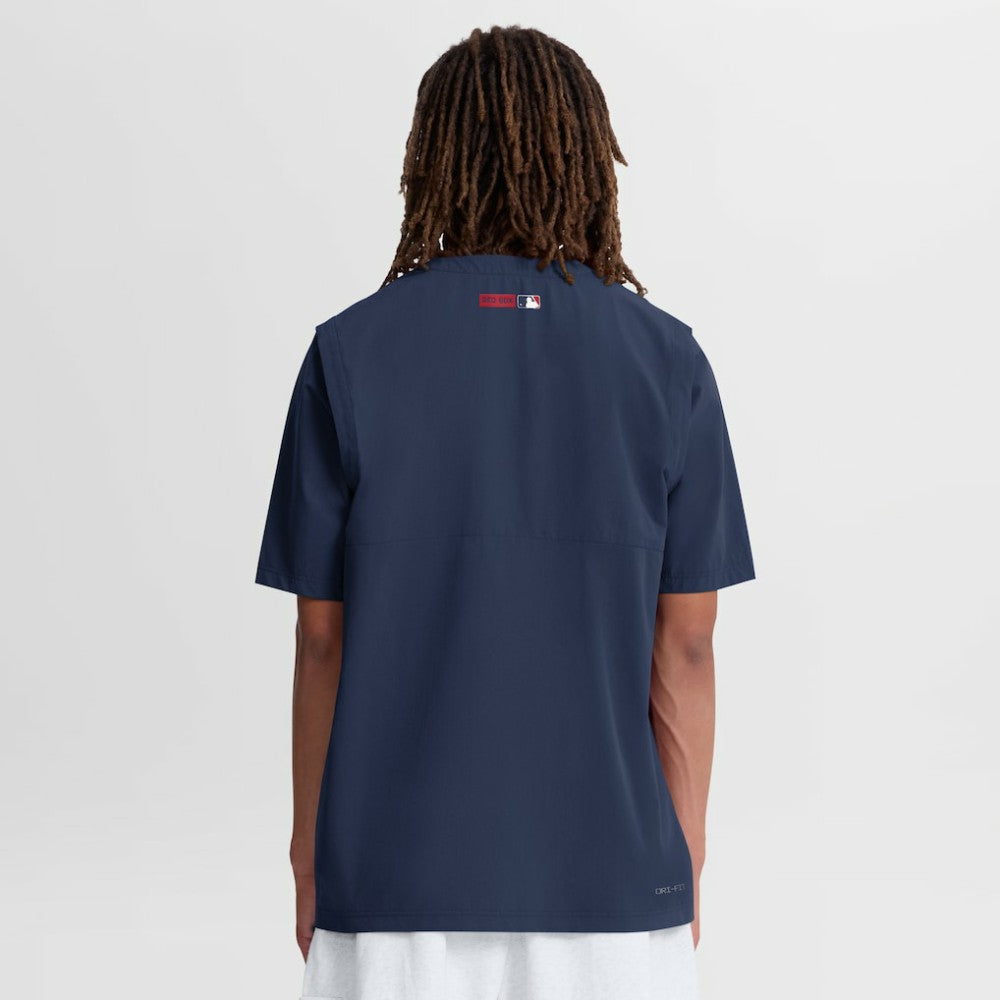 Boston Red Sox Nike Authentic Collection Dri-FIT Quarter-Zip Windshirt - Navy - Nike Sale