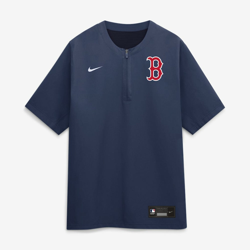Boston Red Sox Nike Authentic Collection Dri-FIT Quarter-Zip Windshirt - Navy - Nike Sale