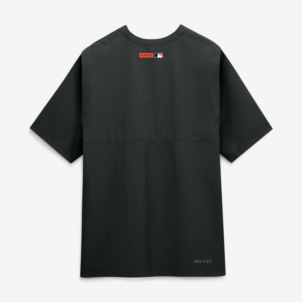 San Francisco Giants Nike Authentic Collection Dri-FIT Quarter-Zip Windshirt - Black - Nike Sale