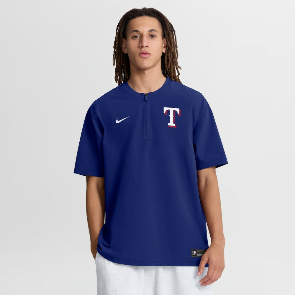 Texas Rangers Nike Authentic Collection Dri-FIT Quarter-Zip Windshirt - Royal - Nike Discount