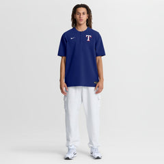 Texas Rangers Nike Authentic Collection Dri-FIT Quarter-Zip Windshirt - Royal - Nike Discount