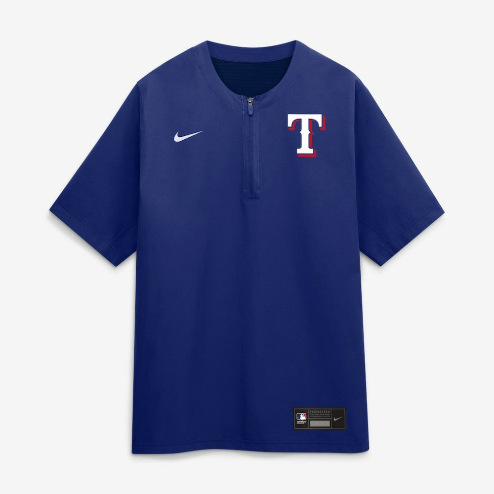 Texas Rangers Nike Authentic Collection Dri-FIT Quarter-Zip Windshirt - Royal - Nike Discount