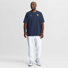 Tampa Bay Rays Nike Authentic Collection Dri-FIT Quarter-Zip Windshirt - Navy - Nike Sale