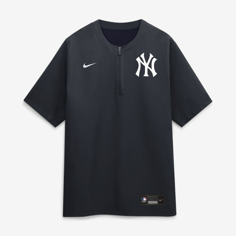 New York Yankees Nike Authentic Collection Dri-FIT Quarter-Zip Windshirt - Navy - Nike on Sale