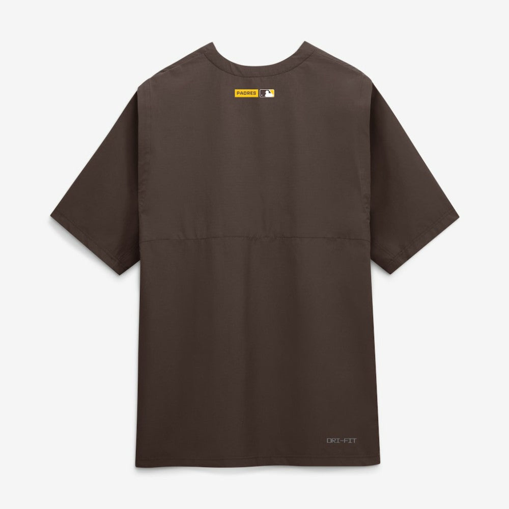 San Diego Padres Nike Authentic Collection Dri-FIT Quarter-Zip Windshirt - Brown - Nike Sale