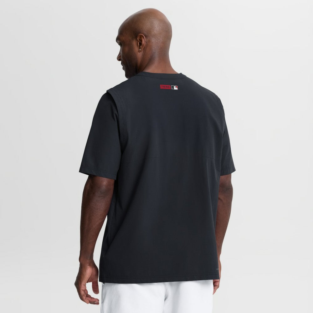 Minnesota Twins Nike Authentic Collection Dri-FIT Quarter-Zip Windshirt - Navy - Nike Discount